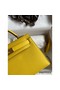 Hermes Kelly Mini II Sellier Handmade Bag In Jaune de Naples Epsom Calfskin Replica