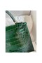 Hermes Kelly Mini II Sellier Handmade Bag In Malachite Shiny Alligator Leather Replica