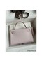 Hermes Kelly Mini II Sellier Handmade Bag In Mauve Pale Chevre Mysore Leather Replica