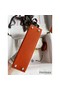 Hermes Kelly Mini II Sellier Handmade Bag In Orange Chevre Mysore Leather Replica