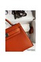 Hermes Kelly Mini II Sellier Handmade Bag In Orange Chevre Mysore Leather Replica