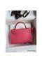 Hermes Kelly Mini II Sellier Handmade Bag In Rose Azalee Epsom Calfskin Replica