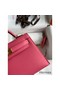 Hermes Kelly Mini II Sellier Handmade Bag In Rose Azalee Epsom Calfskin Replica