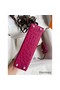 Hermes Kelly Mini II Sellier Handmade Bag In Rose Red Ostrich Leather Replica