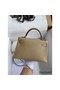 Hermes Kelly Mini II Sellier Handmade Bag In Trench Chevre Mysore Leather Replica
