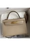 Hermes Kelly Mini II Sellier Handmade Bag In Trench Epsom Calfskin Replica