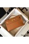 Hermes Kelly Pochette Bag In God Epsom Leather Replica