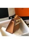 Hermes Kelly Pochette Bag In God Epsom Leather Replica