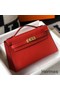 Hermes Kelly Pochette Bag In Red Epsom Leather Replica