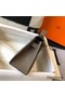Hermes Kelly Pochette Bag In Taupe Grey Epsom Leather Replica