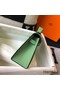 Hermes Kelly Pochette Bag In Vert Criquet Epsom Leather Replica
