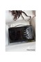 Hermes Kelly Pochette Handmade Bag In Black Shiny Alligator Leather Replica