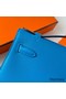 Hermes Kelly Pochette Handmade Bag In Blue Frida Swift Calfskin Replica