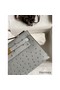 Hermes Kelly Pochette Handmade Bag In Blue Glacier Ostrich Leather Replica