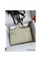 Hermes Kelly Pochette Handmade Bag In Craie Epsom Calfskin Replica