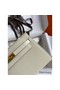 Hermes Kelly Pochette Handmade Bag In Craie Epsom Calfskin Replica