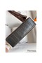 Hermes Kelly Pochette Handmade Bag In Graphite Matte Alligator Leather Replica