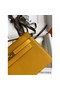 Hermes Kelly Pochette Handmade Bag In Jaune Ambre Epsom Calfskin Replica