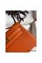 Hermes Kelly Pochette Handmade Bag In Orange Epsom Calfskin Replica