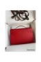 Hermes Kelly Pochette Handmade Bag In Red Epsom Calfskin Replica