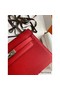 Hermes Kelly Pochette Handmade Bag In Red Epsom Calfskin Replica