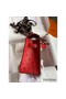 Hermes Kelly Pochette Handmade Bag In Red Ostrich Leather Replica