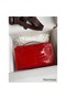 Hermes Kelly Pochette Handmade Bag In Red Shiny Alligator Leather Replica