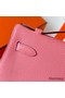 Hermes Kelly Pochette Handmade Bag In Rose Confetti Epsom Calfskin Replica