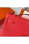 Hermes Kelly Pochette Handmade Bag In Rose Texas Epsom Calfskin Replica