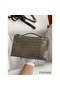 Hermes Kelly Pochette Handmade Bag In Taupe Shiny Alligator Leather Replica