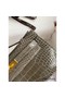 Hermes Kelly Pochette Handmade Bag In Taupe Shiny Alligator Leather Replica
