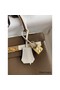 Hermes Kelly Retourne 25 Bicolor Bag in Taupe and Craie Clemence Calfskin Replica