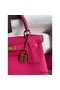 Hermes Kelly Retourne 25 Handmade Bag In Framboise Clemence Leather Replica