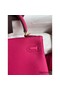 Hermes Kelly Retourne 25 Handmade Bag In Framboise Clemence Leather Replica
