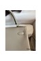 Hermes Kelly Retourne 25 Handmade Bag In Gris Tourterelle Clemence Leather Replica