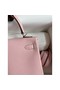 Hermes Kelly Retourne 25 Handmade Bag In Rose Sakura Swift Calfskin Replica