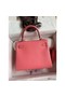 Hermes Kelly Retourne 25 Handmade Bag In Rose d'Ete Swift Calfskin Replica