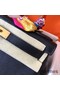 Hermes Kelly Retourne 28 Handmade Bag In Black Swift Calfskin Replica