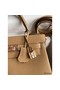 Hermes Kelly Retourne 28 Handmade Bag In Chai Clemence Leather Replica