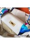 Hermes Kelly Retourne 28 Handmade Bag In Craie Swift Calfskin Replica