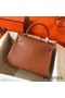Hermes Kelly Retourne 28 Handmade Bag In Gold Swift Calfskin Replica