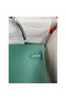 Hermes Kelly Retourne 32 Handmade Bag In Malachite Clemence Leather Replica