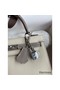 Hermes Kelly Sellier 25 Bicolor Bag in Craie and Gris Asphalt Epsom Calfskin Replica