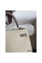 Hermes Kelly Sellier 25 Bicolor Bag in Craie and Gris Asphalt Epsom Calfskin Replica