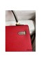 Hermes Kelly Sellier 25 Bicolor Bag in Red and Etain Epsom Calfskin Replica