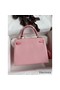 Hermes Kelly Sellier 25 Bicolor Bag in Rose Confetti and Lipstick Mysore Goatskin Replica