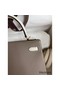 Hermes Kelly Sellier 25 Bicolor Bag in Taupe and Craie Epsom Calfskin Replica