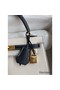 Hermes Kelly Sellier 25 Bicolor Bag in White and Black Mysore Goatskin Replica
