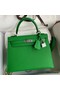 Hermes Kelly Sellier 25 Handmade Bag In Bambou Epsom Calfskin Replica