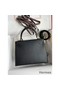 Hermes Kelly Sellier 25 Handmade Bag In Black Mysore Goatskin Replica